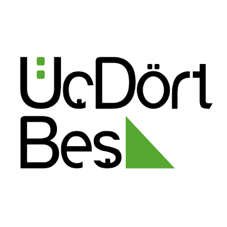 Üçdörtbeş Yayınları logosu